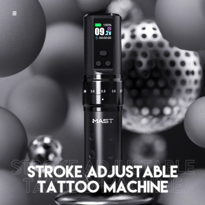 Dragonhawk Wireless Tattoo Pen Machine 2.4-4.2MM Strokes Length | Mast Fold 2 Pro - Tattoo Machine - FYT Tattoo Supplies New York