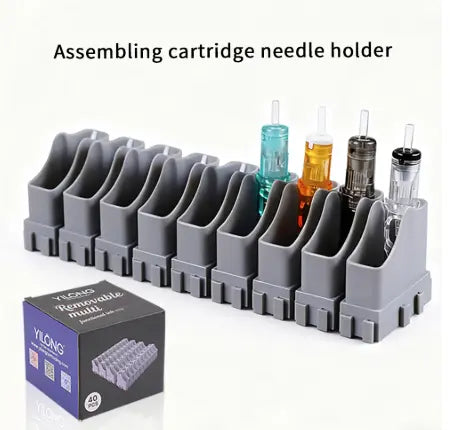 Assembling Cartridges Needles Holder – Box of 40 - - FYT Tattoo Supplies New York