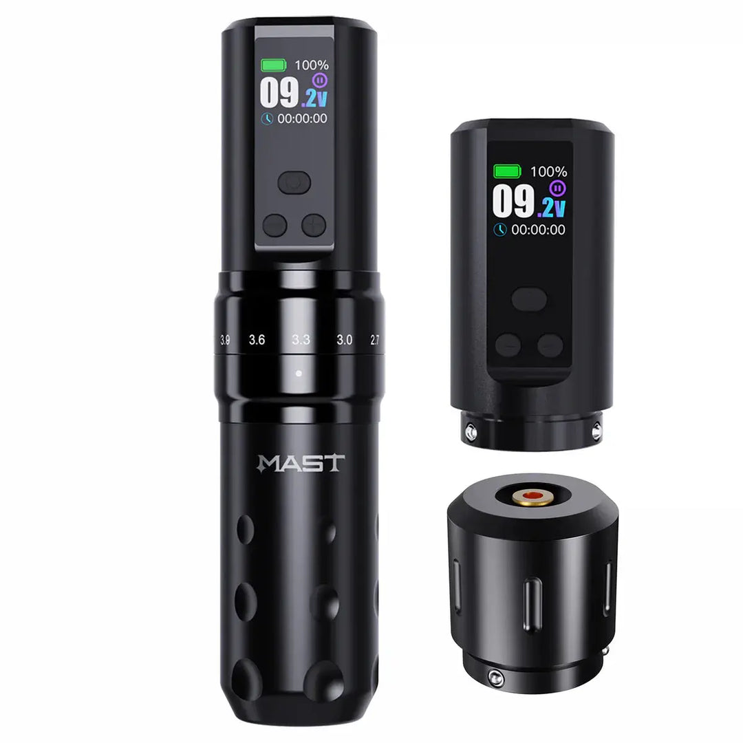 Dragonhawk Wireless Tattoo Pen Machine 2.4-4.2MM Strokes Length | Mast Fold 2 Pro - Tattoo Machine - FYT Tattoo Supplies New York