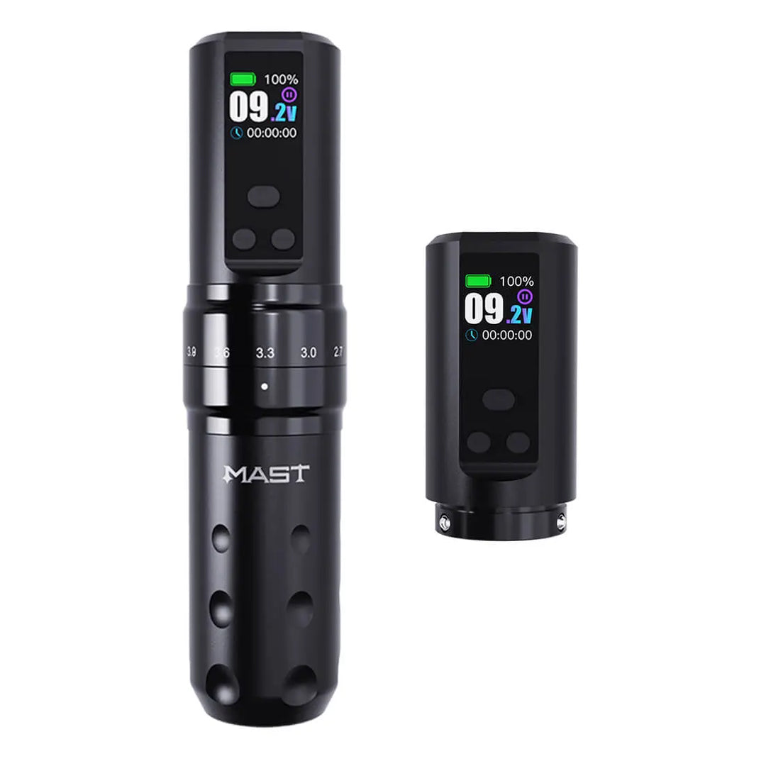 Dragonhawk Wireless Tattoo Pen Machine 2.4-4.2MM Strokes Length | Mast Fold 2 Pro - Tattoo Machine - FYT Tattoo Supplies New York