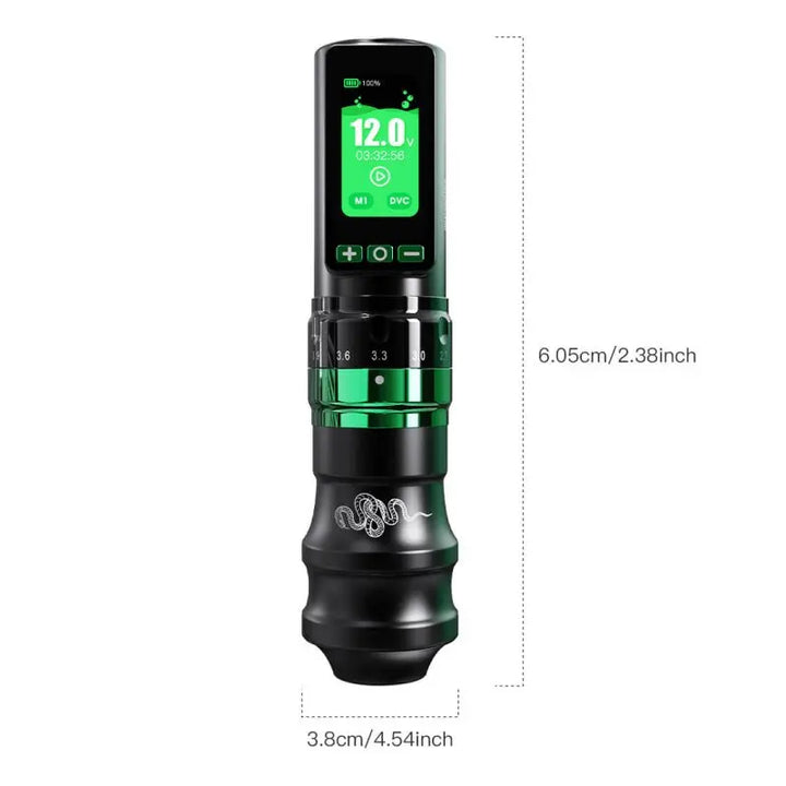 Tattoo Kit | Dragonhawk Fold Pro Year of Snake Edition Tattoo Machine Pen Wireless Professional Bundle - Tattoo Machine - FYT Tattoo Supplies New York
