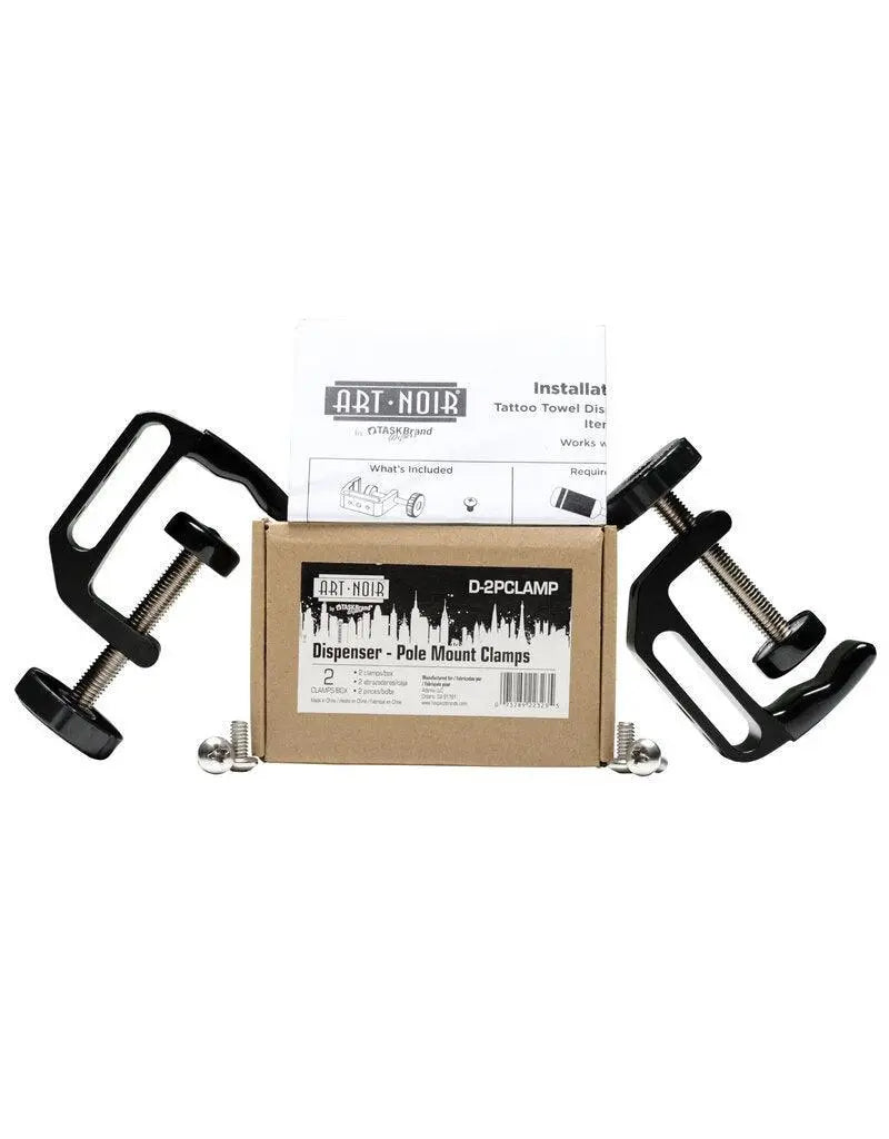 Art Noir Clamp (Set of 2) - Station Prep. & Barrier - FYT Tattoo Supplies New York