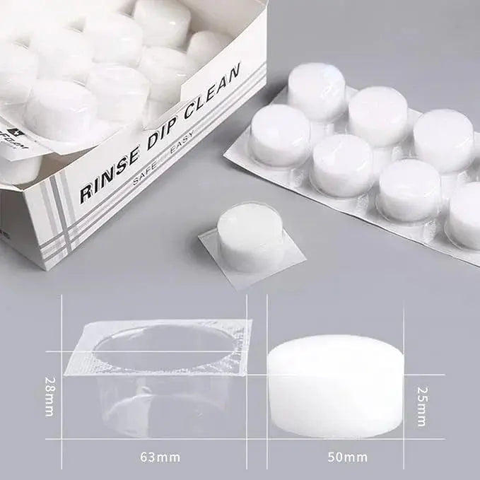 Dip Foam Cups - 24Pcs Dip Foam Cleaning Caps - Medical Supplies - FYT Tattoo Supplies New York