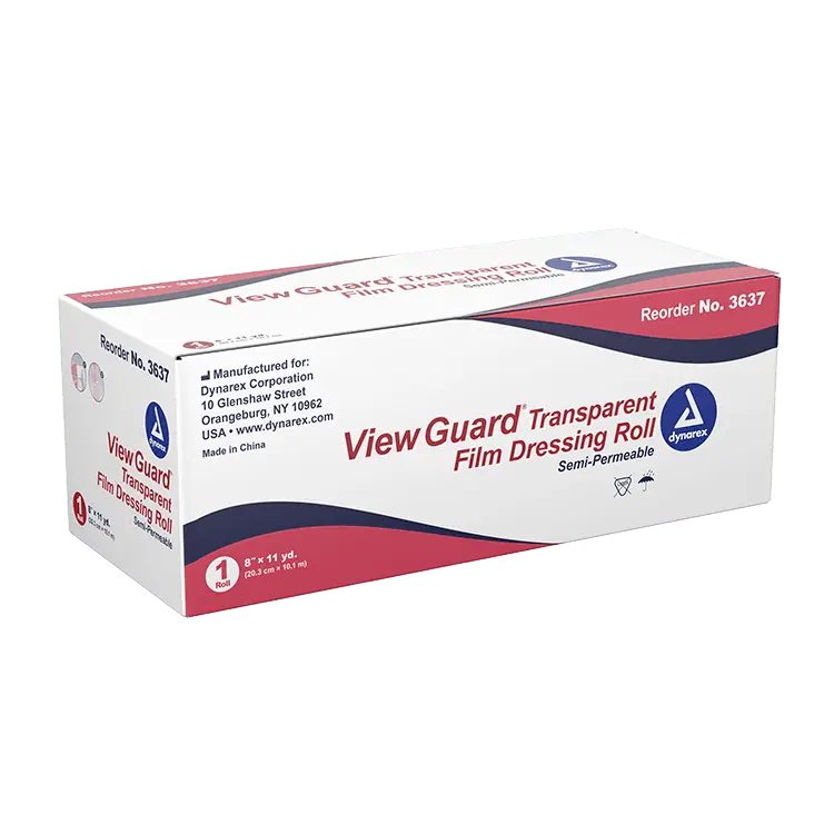 Dynarex - View Guard Transparent Film Dressing Roll - Tattoo Care - FYT Tattoo Supplies New York