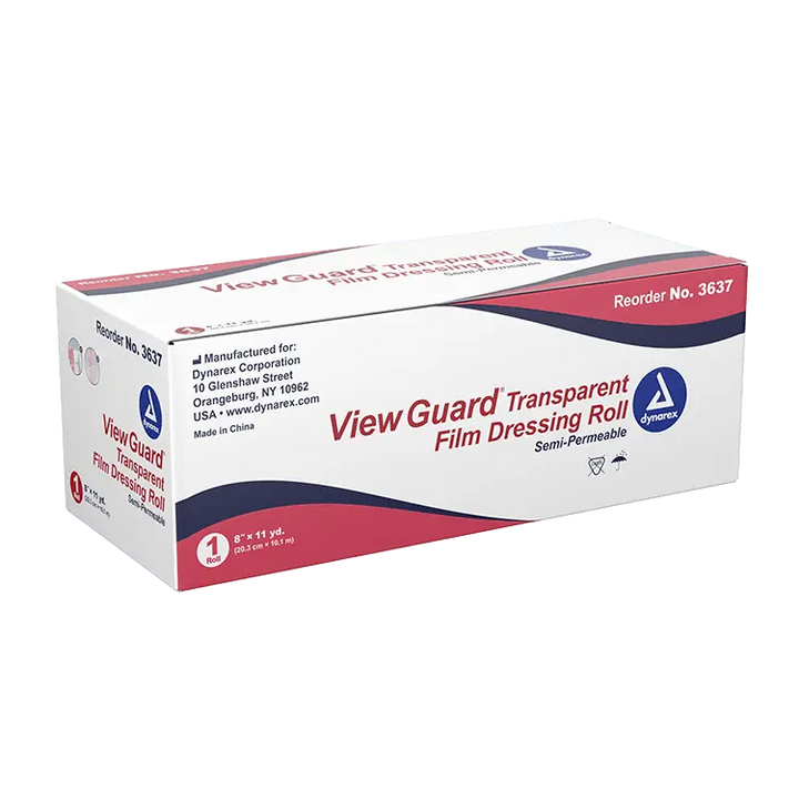 Dynarex - View Guard Transparent Film Dressing Roll - Tattoo Care - FYT Tattoo Supplies New York