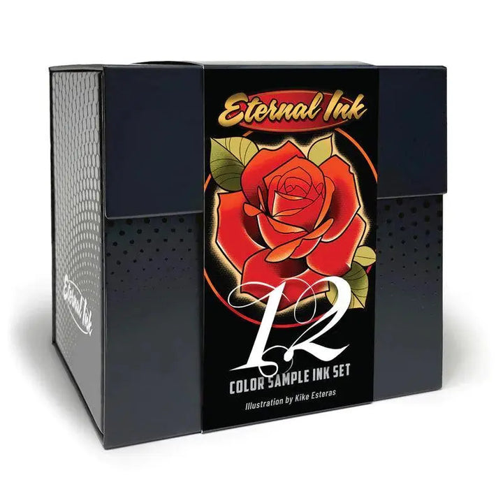 Eternal Ink - 12 Color Sample Set 1oz - Tattoo Ink - FYT Tattoo Supplies New York