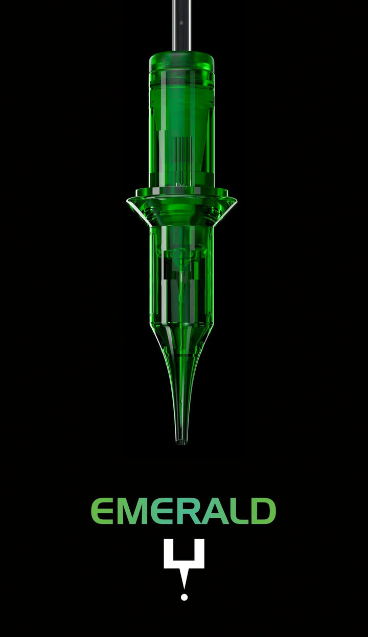 FYT Emerald Y-Spec-Round Liner Cartridges - Tattoo Cartridges - FYT Tattoo Supplies New York