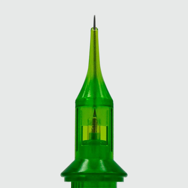 FYT Emerald Y-Spec-Round Liner Cartridges - Tattoo Cartridges - FYT Tattoo Supplies New York