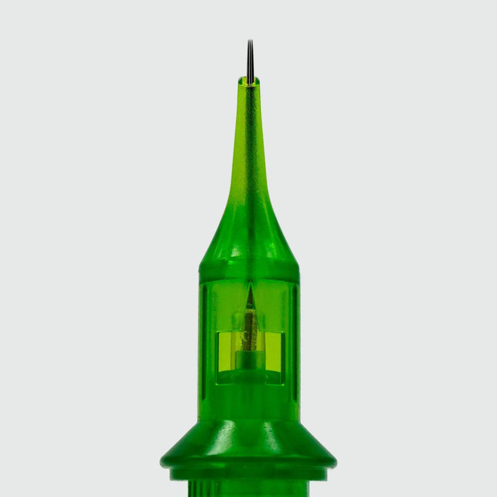 FYT Emerald Y-Spec-Round Liner Cartridges - Tattoo Cartridges - FYT Tattoo Supplies New York