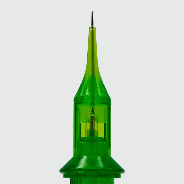 FYT Emerald Y-Spec-Round Liner Cartridges - Tattoo Cartridges - FYT Tattoo Supplies New York