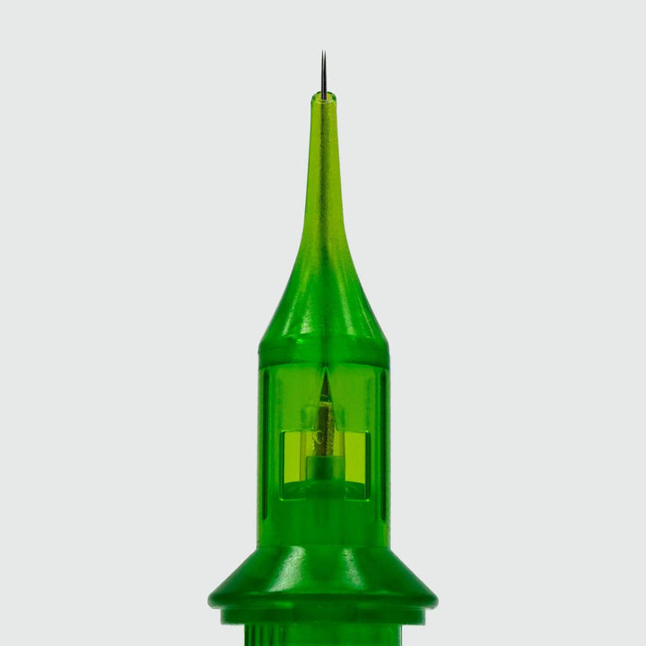 FYT Emerald Y-Spec-Round Liner Cartridges - Tattoo Cartridges - FYT Tattoo Supplies New York