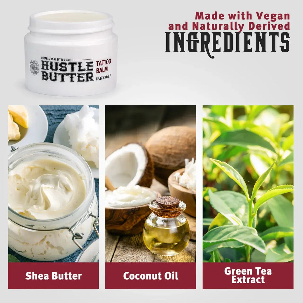 Hustle Butter 1oz Jar - Tattoo Care - FYT Tattoo Supplies New York