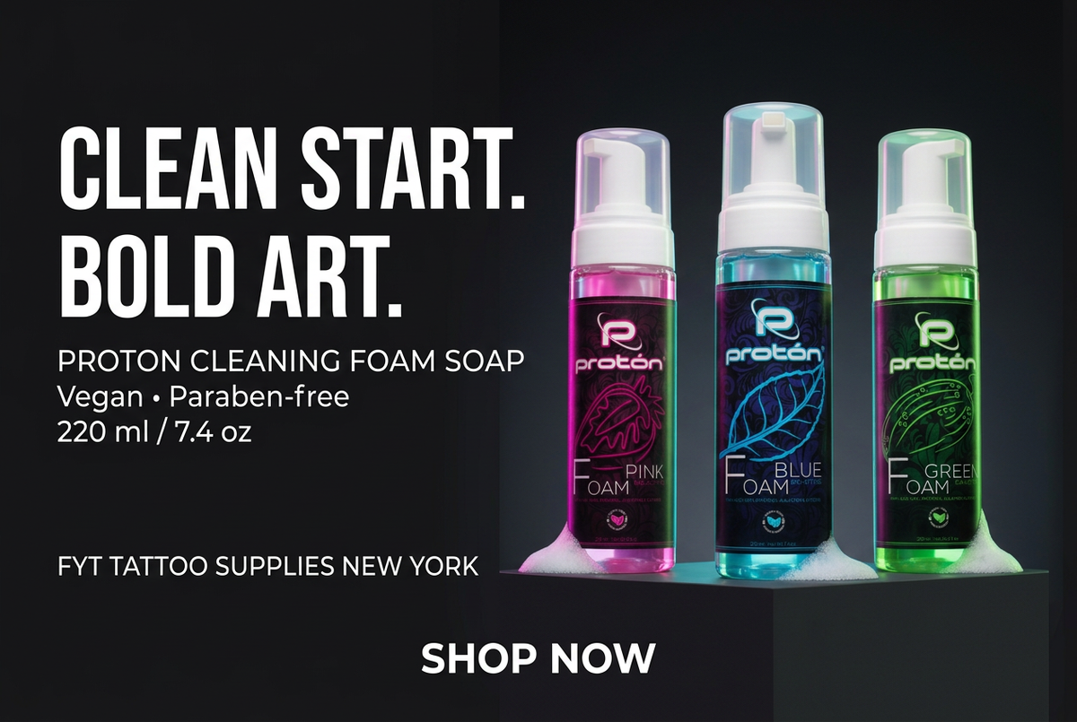 Landscape homepage banner for Proton Cleaning Foam Soap