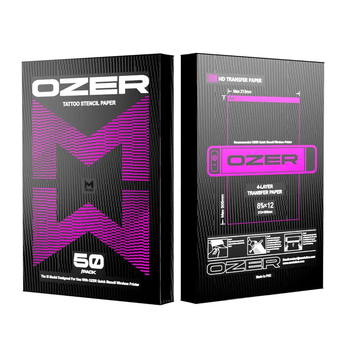 Ozer Thermal Paper 50 sheets - - FYT Tattoo Supplies New York