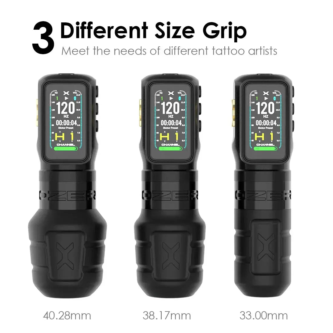Ozer X – Channel Tattoo Pen Machine-4.2mm Stroke - FYT Tattoo