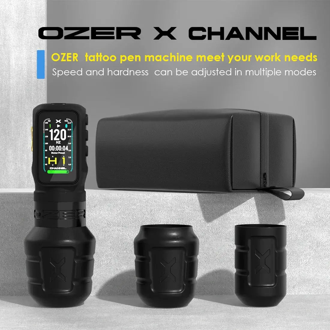 Ozer X – Channel Tattoo Pen Machine-4.2mm Stroke - FYT Tattoo