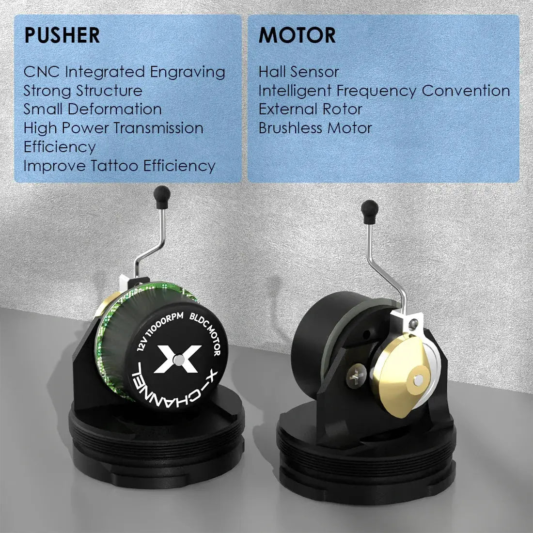 Ozer X Tattoo Pen Machine 4.2mm Stroke | FYT – FYT Tattoo Supplies