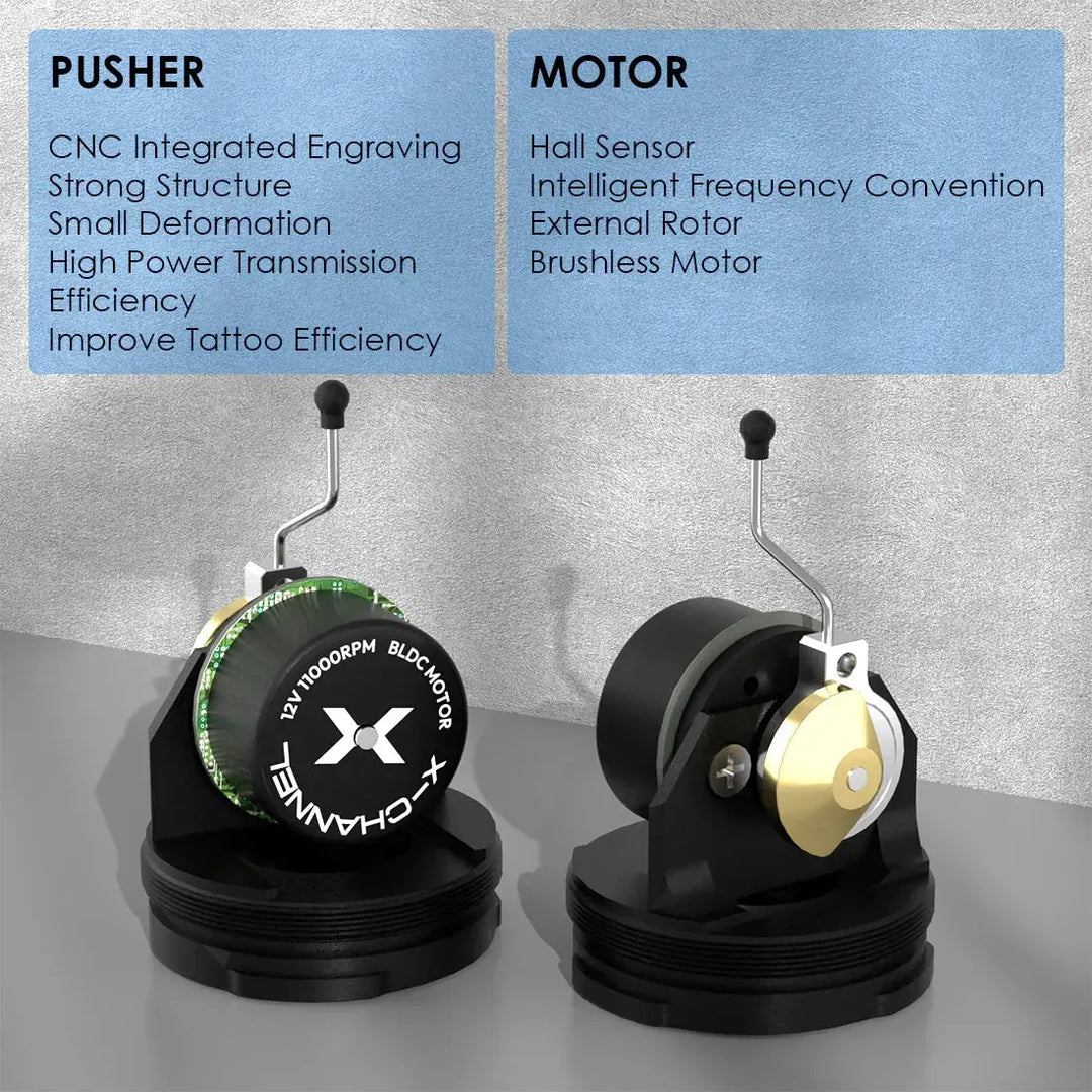 Ozer X – Channel Tattoo Pen Machine-4.2mm Stroke - Tattoo Machine - FYT Tattoo Supplies New York