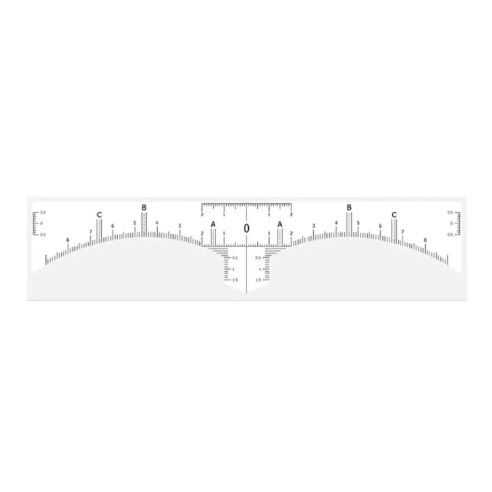 PMU DISPOSABLE BROW RULER - PMU Supplies - FYT Tattoo Supplies New York