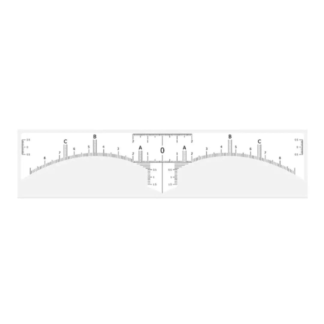 PMU DISPOSABLE BROW RULER - PMU Supplies - FYT Tattoo Supplies New York