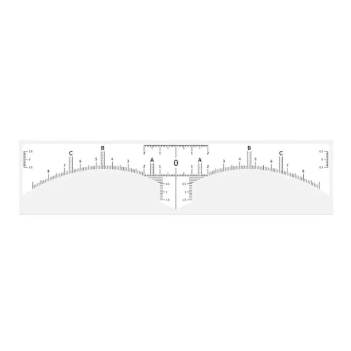 PMU DISPOSABLE BROW RULER - PMU Supplies - FYT Tattoo Supplies New York