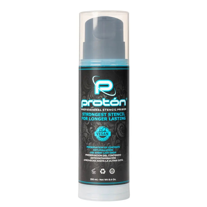 Proton Stencil Primer AIRLESS SYSTEM- 250ml / 8.5 Oz. - Station Prep. & Barrier - FYT Tattoo Supplies New York