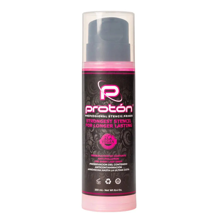 Proton Stencil Primer AIRLESS SYSTEM- 250ml / 8.5 Oz. - Station Prep. & Barrier - FYT Tattoo Supplies New York