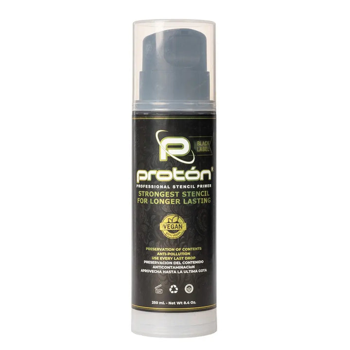 Proton Stencil Primer AIRLESS SYSTEM- 250ml / 8.5 Oz. - Station Prep. & Barrier - FYT Tattoo Supplies New York