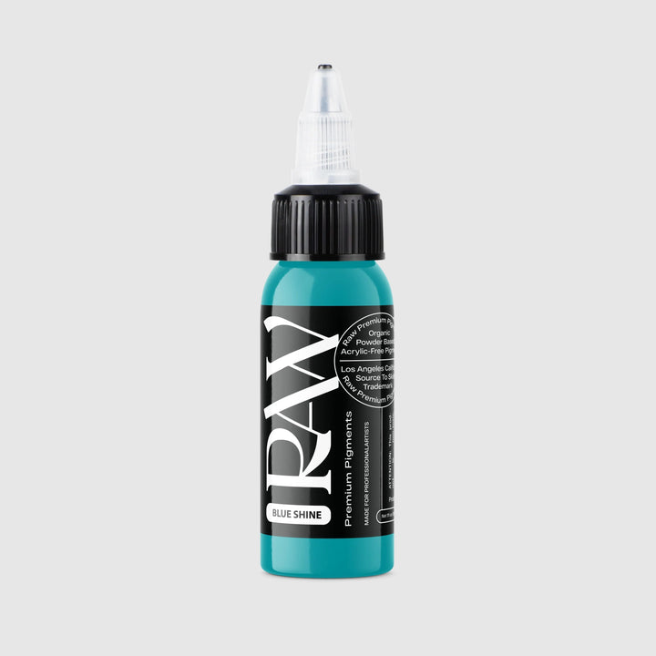 Raw Ink Blue Shine - Tattoo Ink - FYT Tattoo Supplies New York