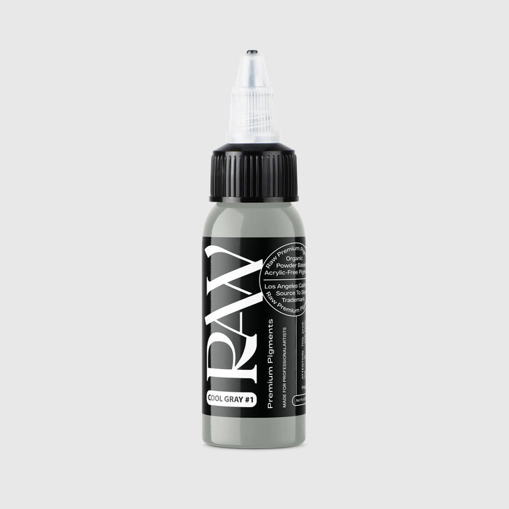 Raw Ink Cool Gray - Tattoo Ink - FYT Tattoo Supplies New York