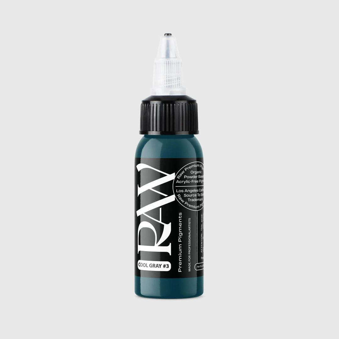 Raw Ink Cool Gray - Tattoo Ink - FYT Tattoo Supplies New York