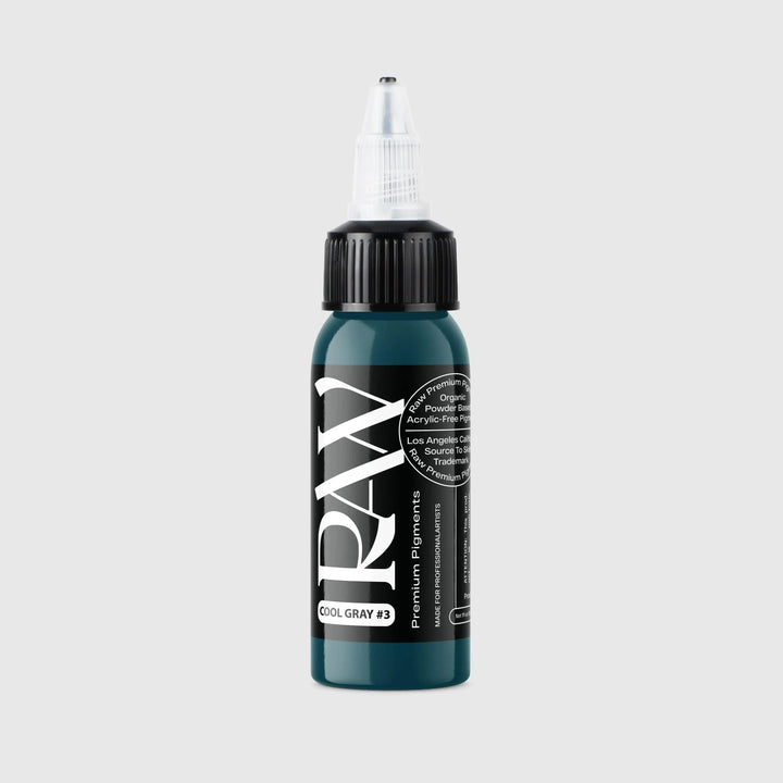 Raw Ink Cool Gray - Tattoo Ink - FYT Tattoo Supplies New York