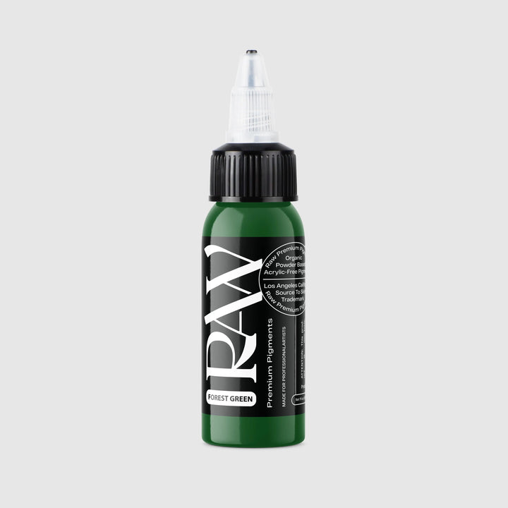 Raw Ink Forest Green - Tattoo Ink - FYT Tattoo Supplies New York