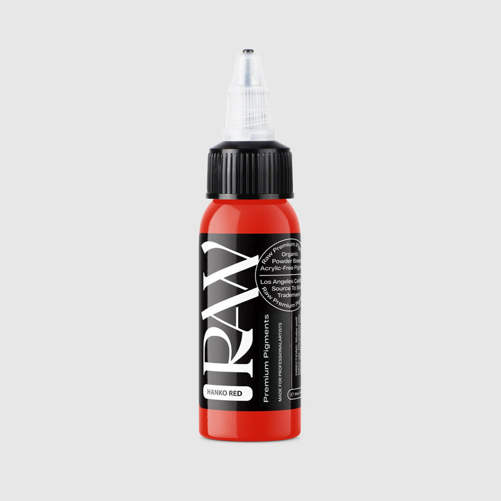 Raw Ink Hanko Red - Tattoo Ink - FYT Tattoo Supplies New York