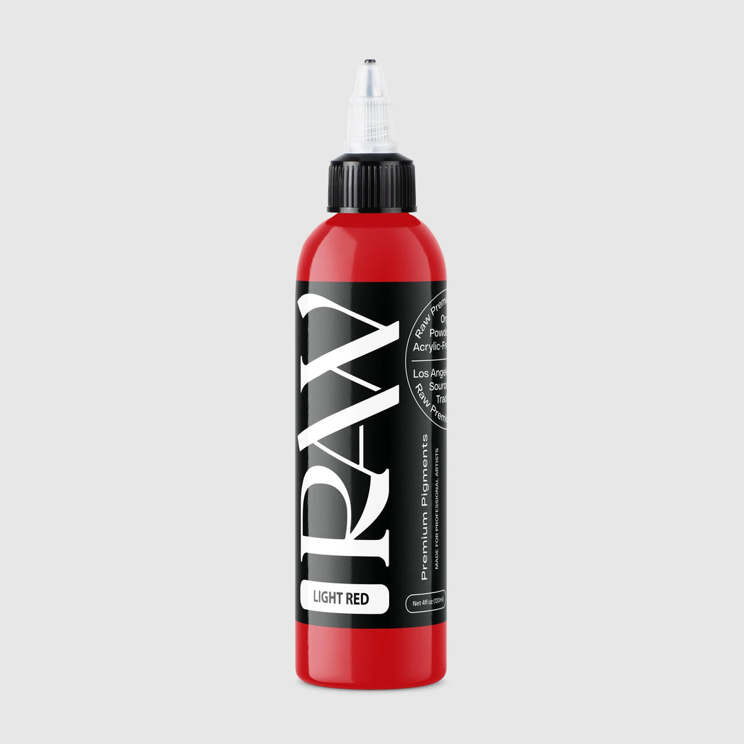 Raw Ink Light Red - Tattoo Ink - FYT Tattoo Supplies New York