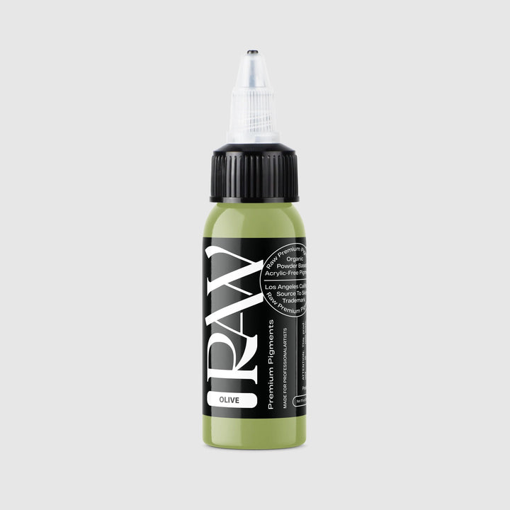 Raw Ink Olive - Tattoo Ink - FYT Tattoo Supplies New York
