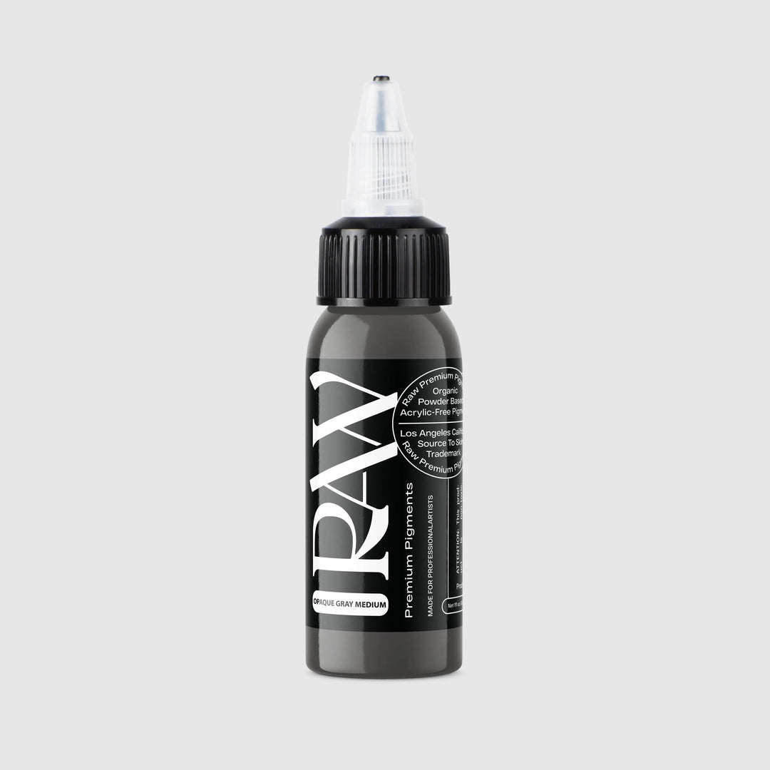Raw Ink Opaque Gray - Tattoo Ink - FYT Tattoo Supplies New York