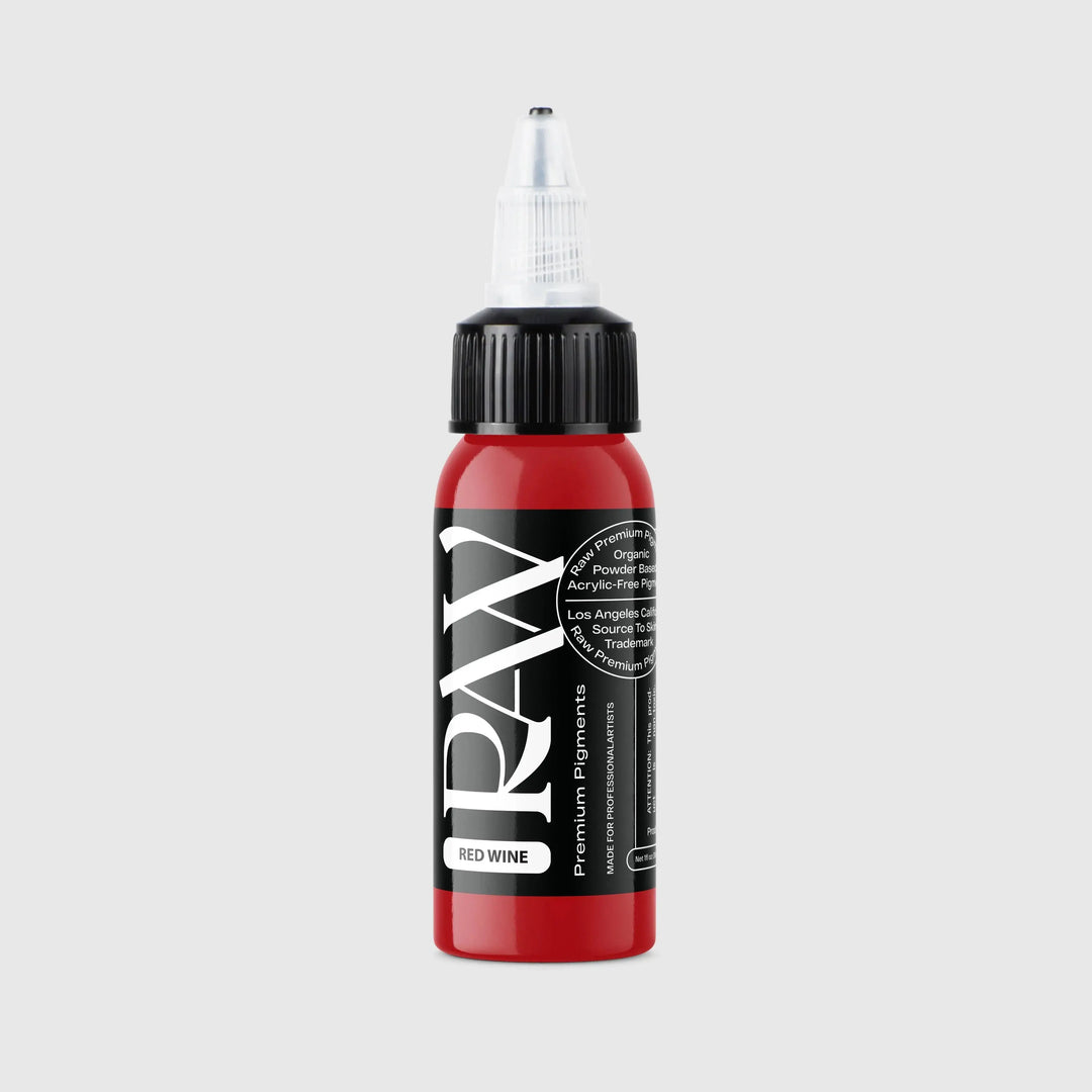Raw Ink Red Wine - Tattoo Ink - FYT Tattoo Supplies New York