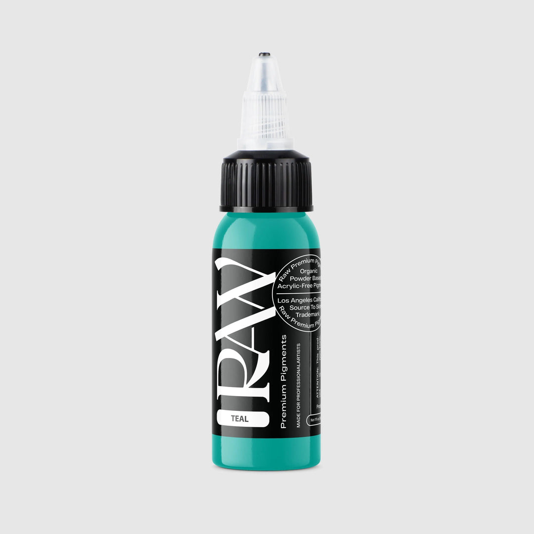 Raw Ink Teal - Tattoo Ink - FYT Tattoo Supplies New York