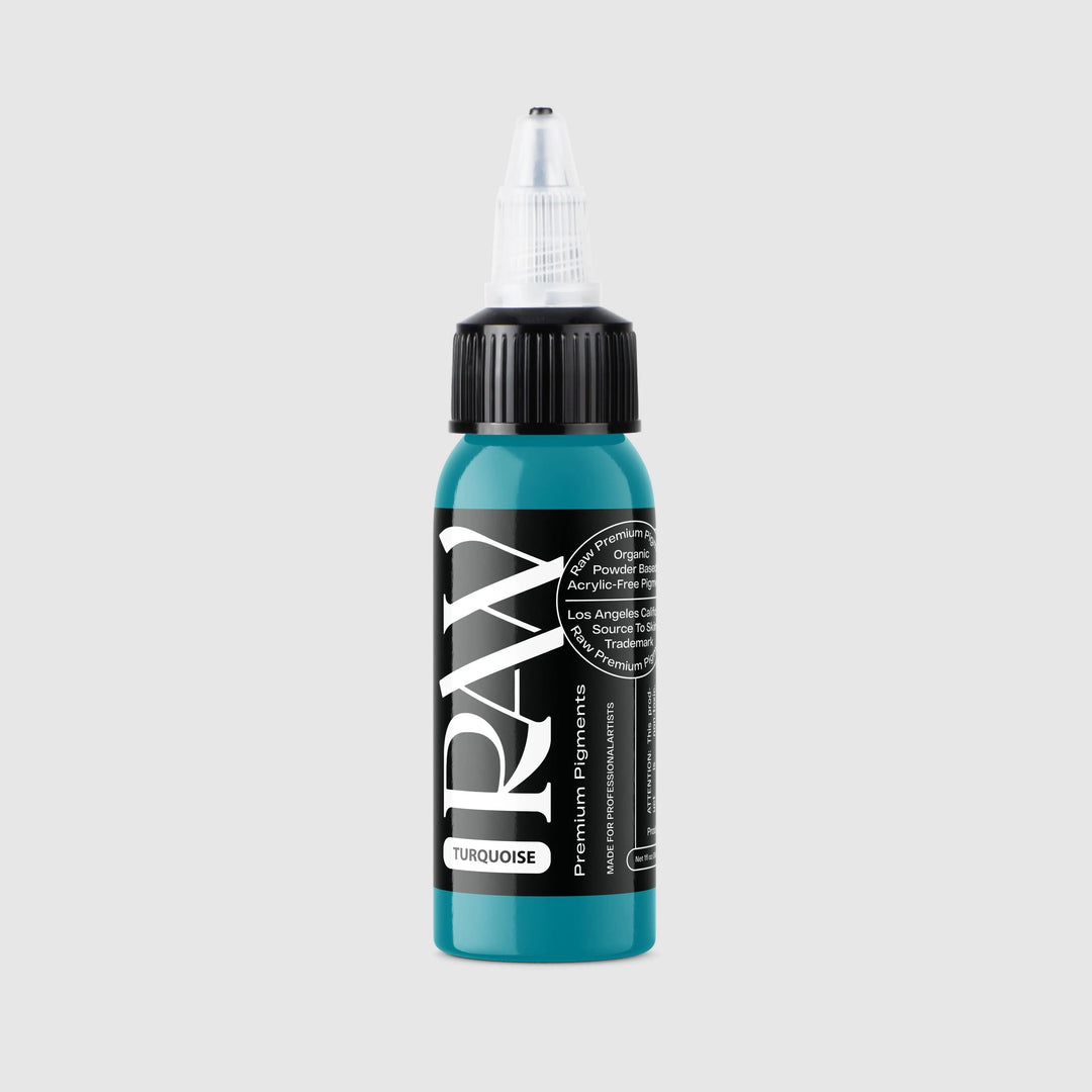Raw Ink Turquoise - Tattoo Ink - FYT Tattoo Supplies New York