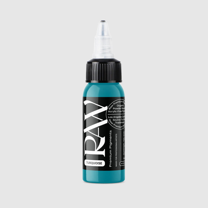 Raw Ink Turquoise - Tattoo Ink - FYT Tattoo Supplies New York
