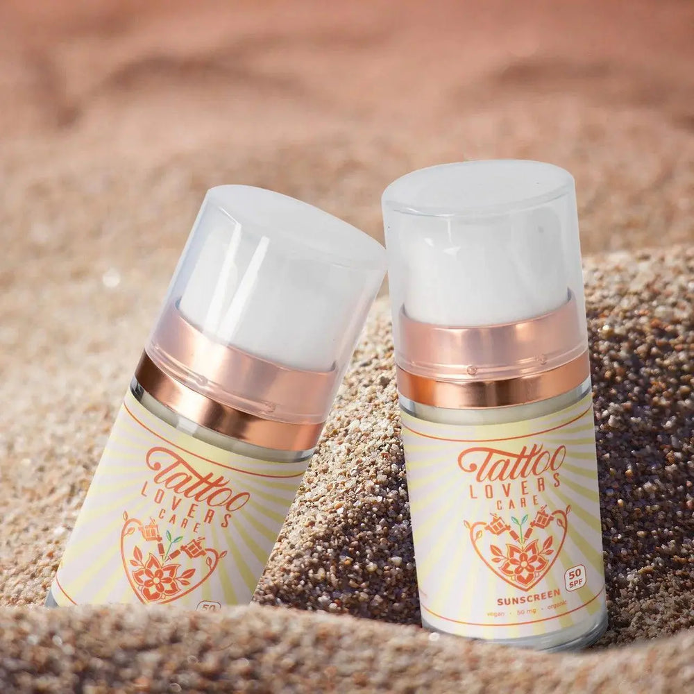 Tattoo Lovers Care-TATTOO SPF 50 SUNSCREEN - SUNBLOCK - FYT Tattoo Supplies New York