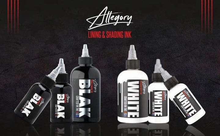 Allegory Inks-Allegory Black Ink - Tattoo Ink - FYT Tattoo Supplies New York