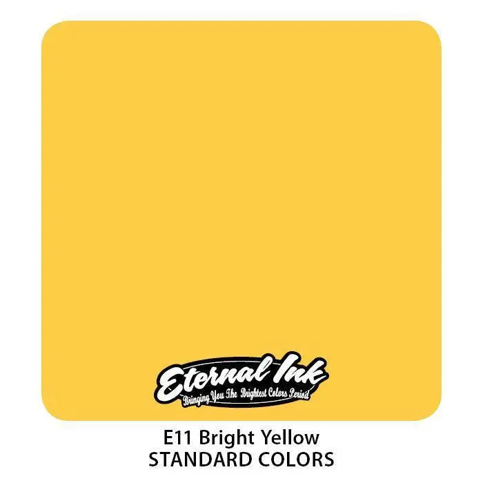 Eternal Ink Bright Yellow - Tattoo Ink - FYT Tattoo Supplies New York
