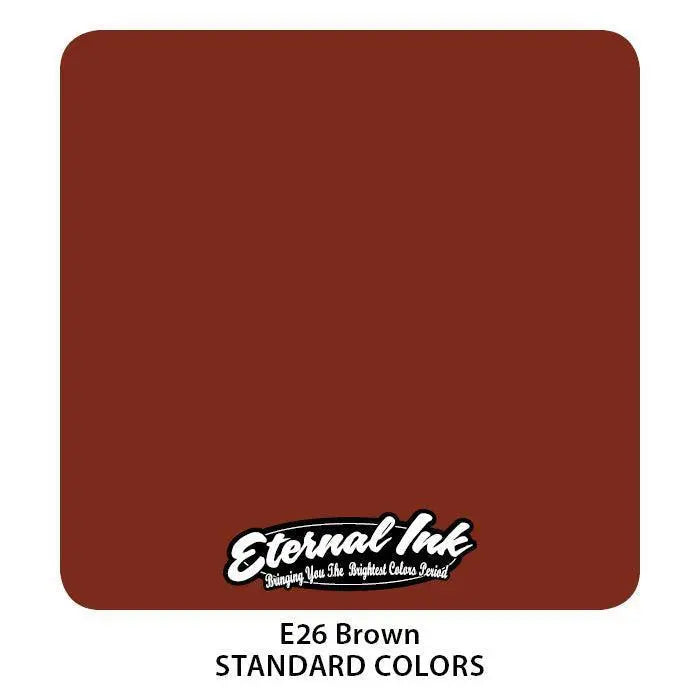 Eternal Ink Brown - Tattoo Ink - FYT Tattoo Supplies New York