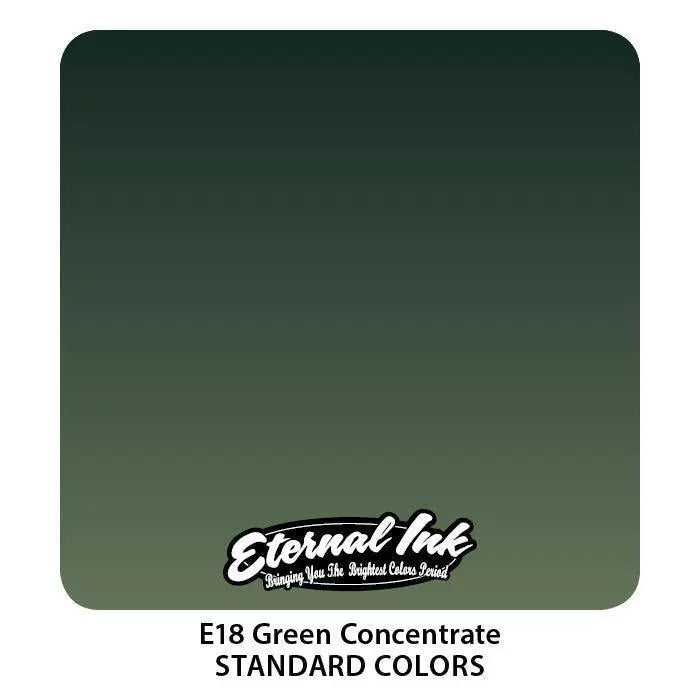 Eternal Ink Green Concentrate - Tattoo Ink - FYT Tattoo Supplies New York