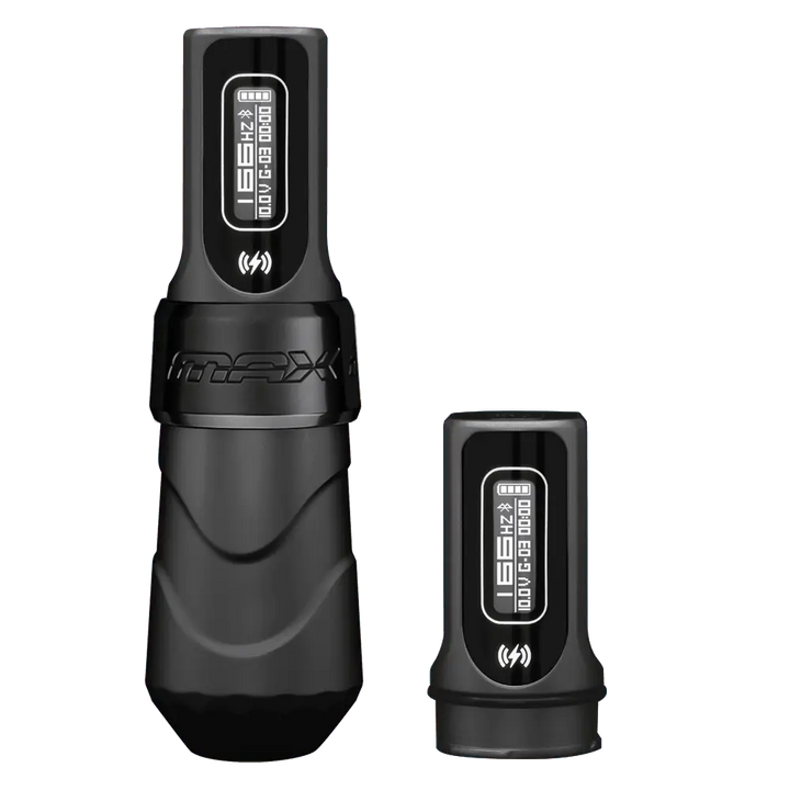 FK Irons Flux Max With PowerBolt II - Black Ops - Wireless Machine - FYT Tattoo Supplies New York