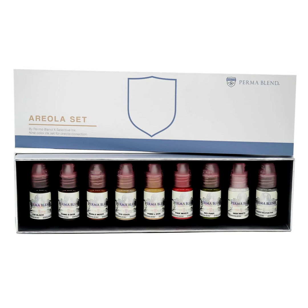 Perma Blend Areola Set - PMU Pigments - FYT Tattoo Supplies New York