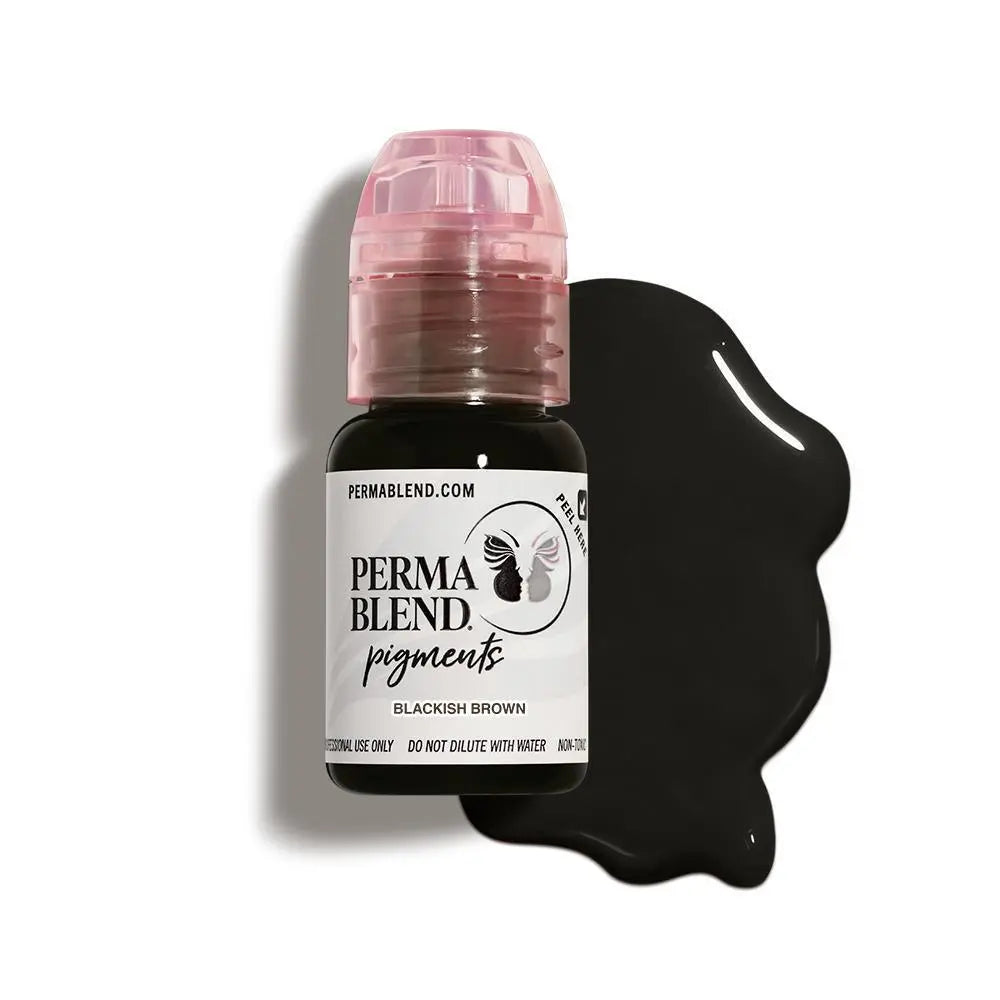 Perma Blend Blackish Brown - PMU Pigments - FYT Tattoo Supplies New York