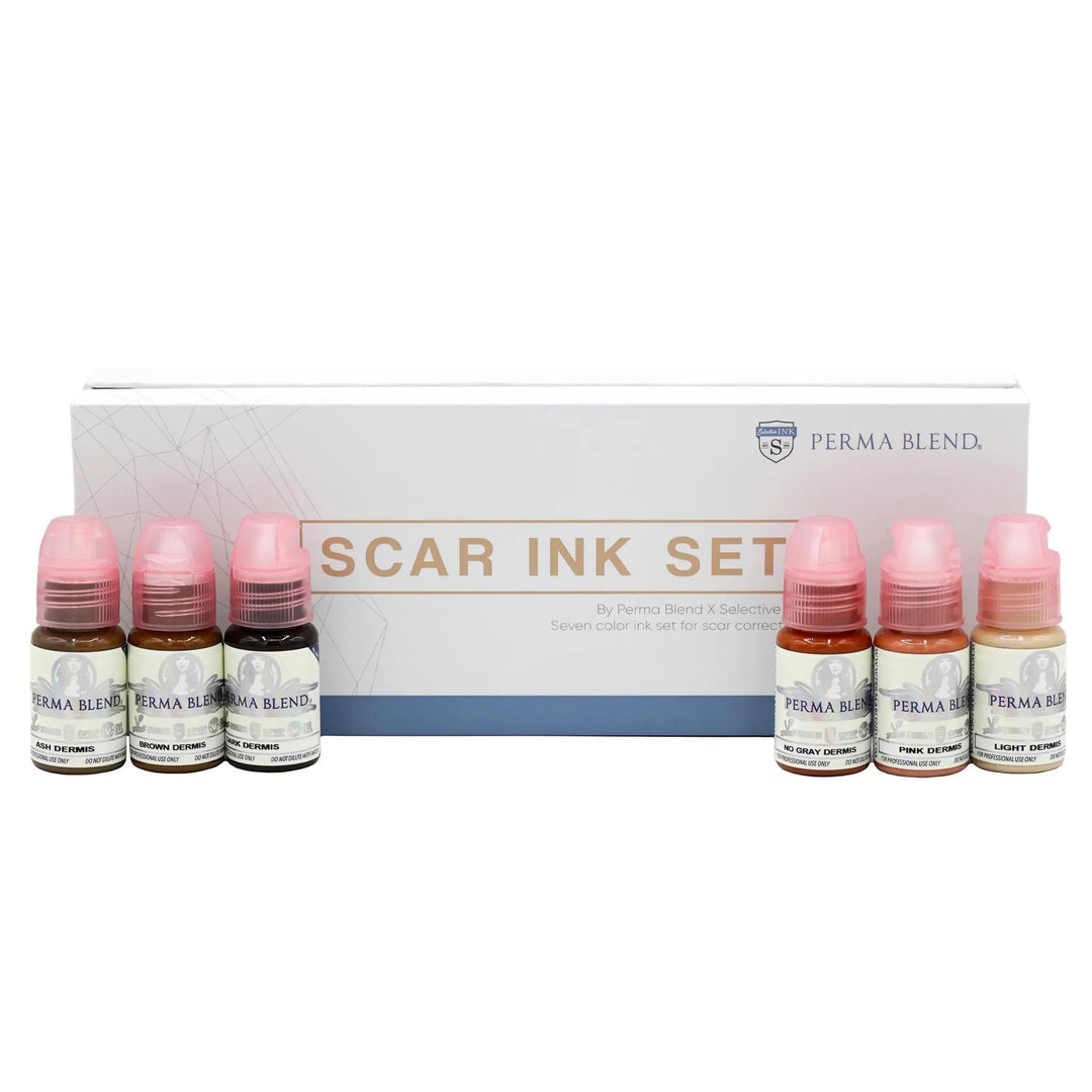 Perma Blend Scar Set - PMU Pigments - FYT Tattoo Supplies New York